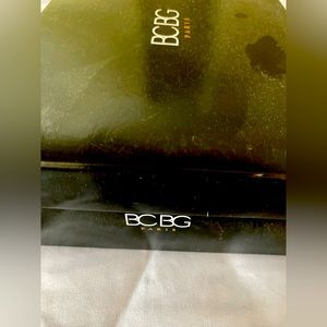 Black BCBG w blue strap